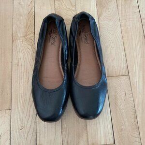 Josef Seibel Fenja Black Leather Ballet Flats – Size 38 / US 7.5 – Quiet Luxury